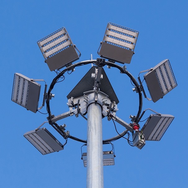 Right Stadium Mast Pole Height