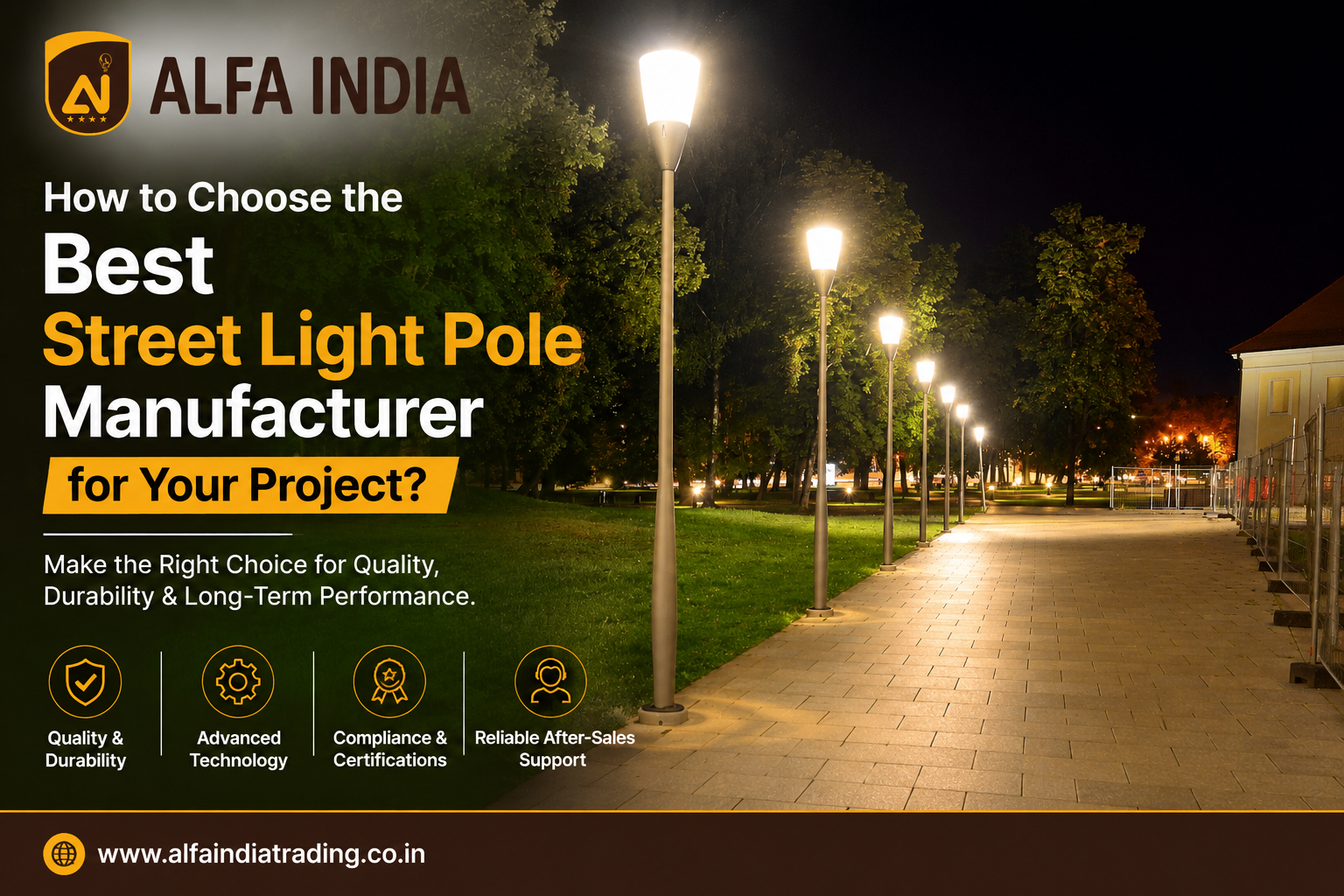 Street Light Pole Manufacturers