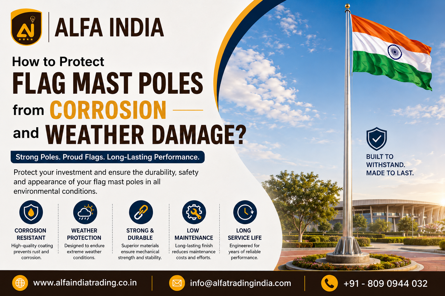 Flag Mast Pole Manufacturers